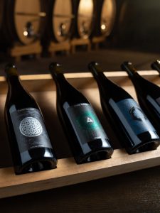 linne calodo wines in cellar